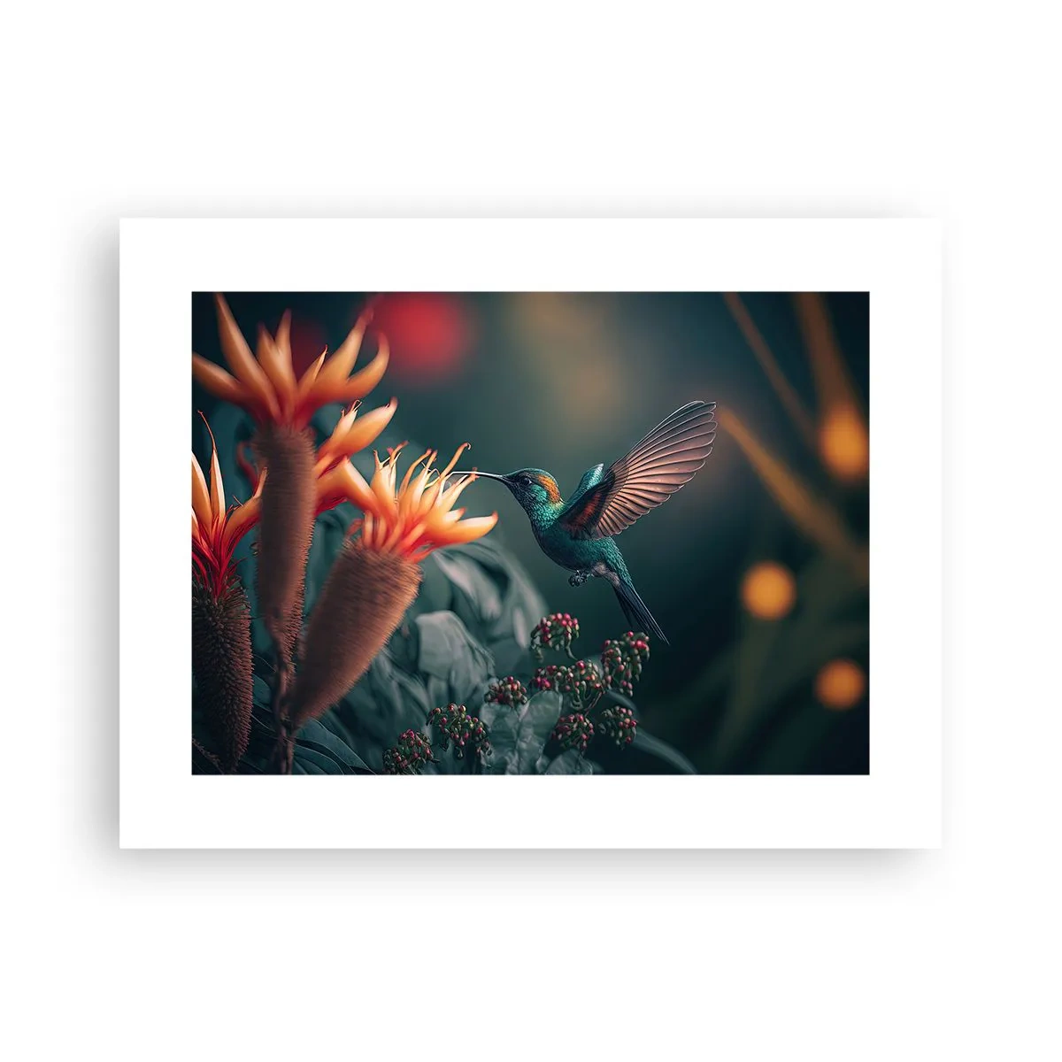 Plakat - Et virkelig farverigt liv - 40x30 cm