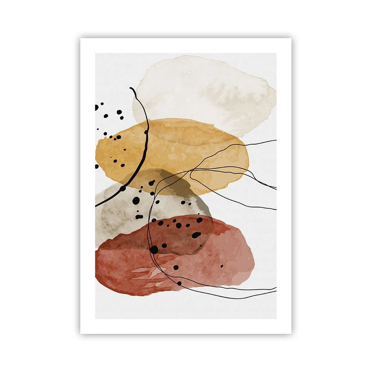Plakat - Som lys, klar luft - 50x70 cm