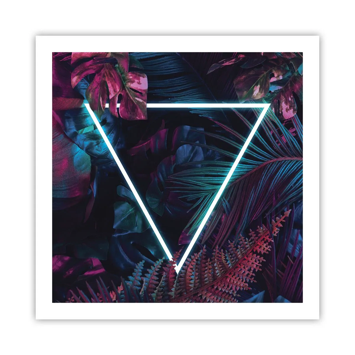 Plakat - Have i disco-stil - 60x60 cm