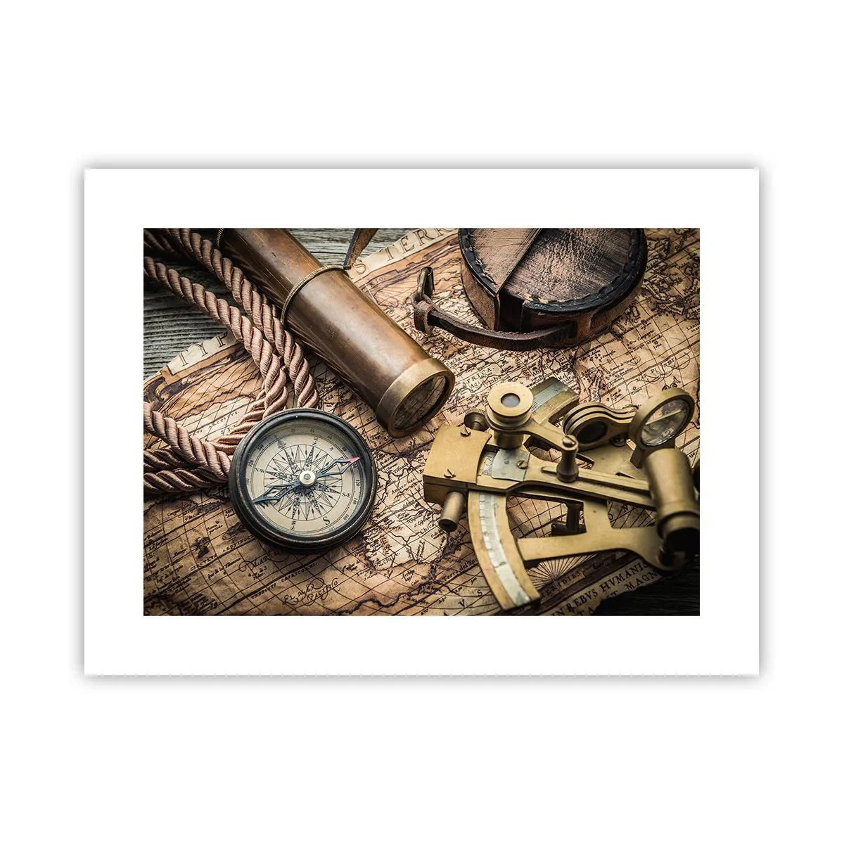 Plakat - Fastlægge kursen - 40x30 cm