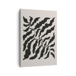 Lærredstryk - Billede på lærred - En firkants natur - 50x70 cm