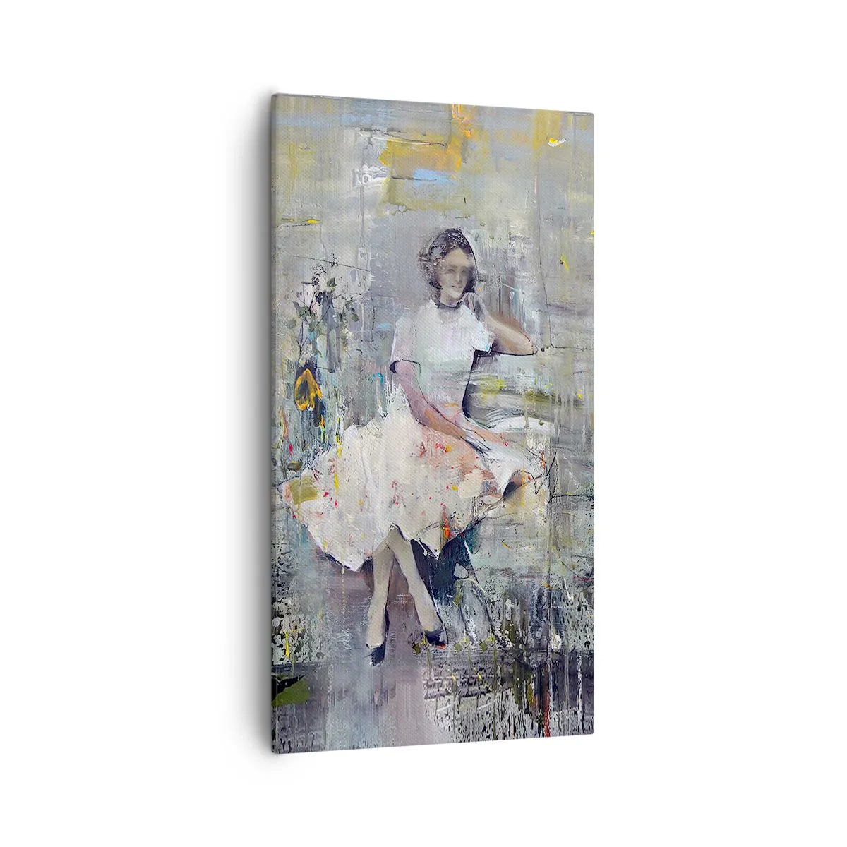Lærredstryk - Billede på lærred - Klassisk og moderne - 55x100 cm
