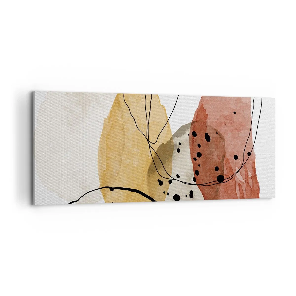 Lærredstryk - Billede på lærred - Som lys, klar luft - 100x40 cm