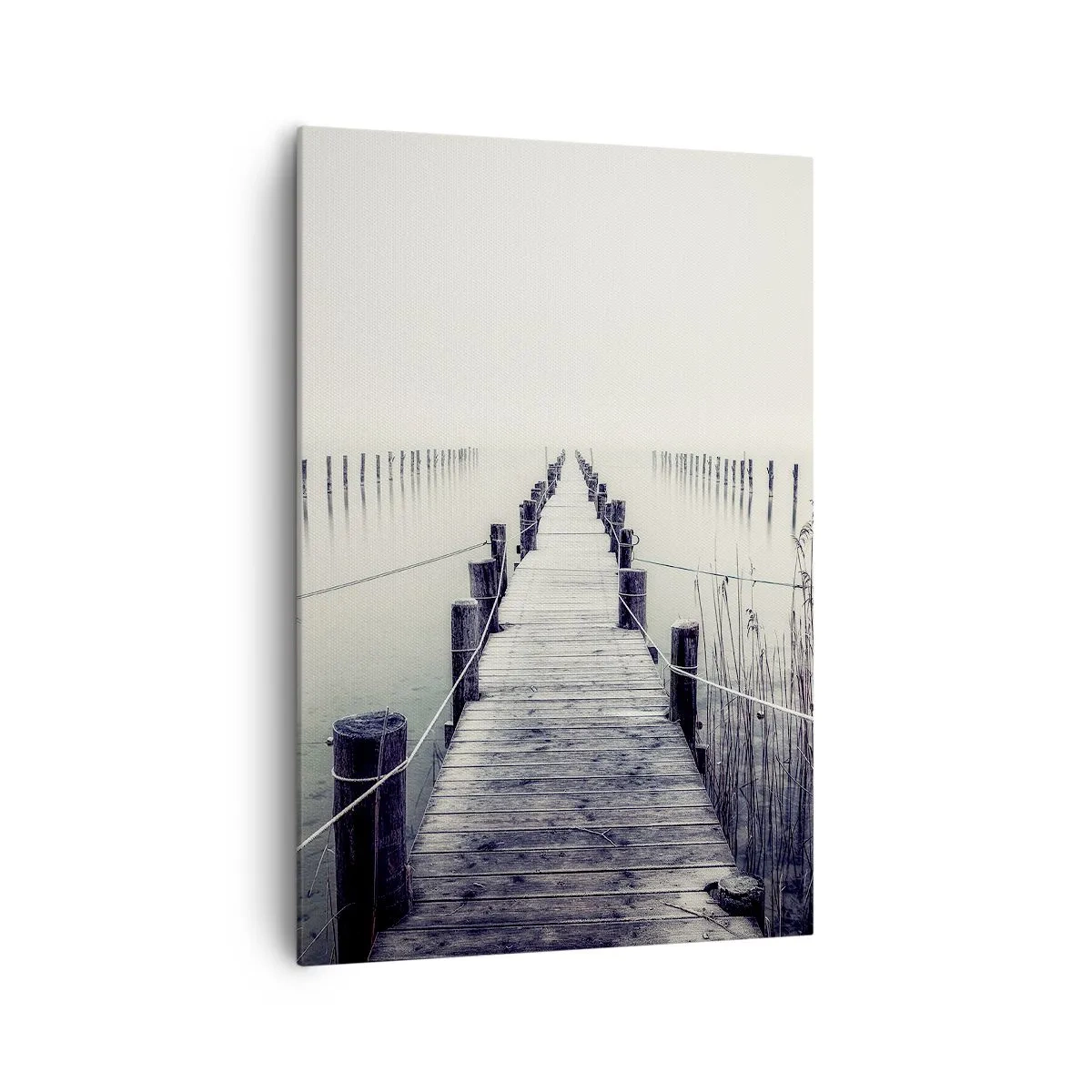 Lærredstryk - Billede på lærred - Fordyb dig i fred - 70x100 cm