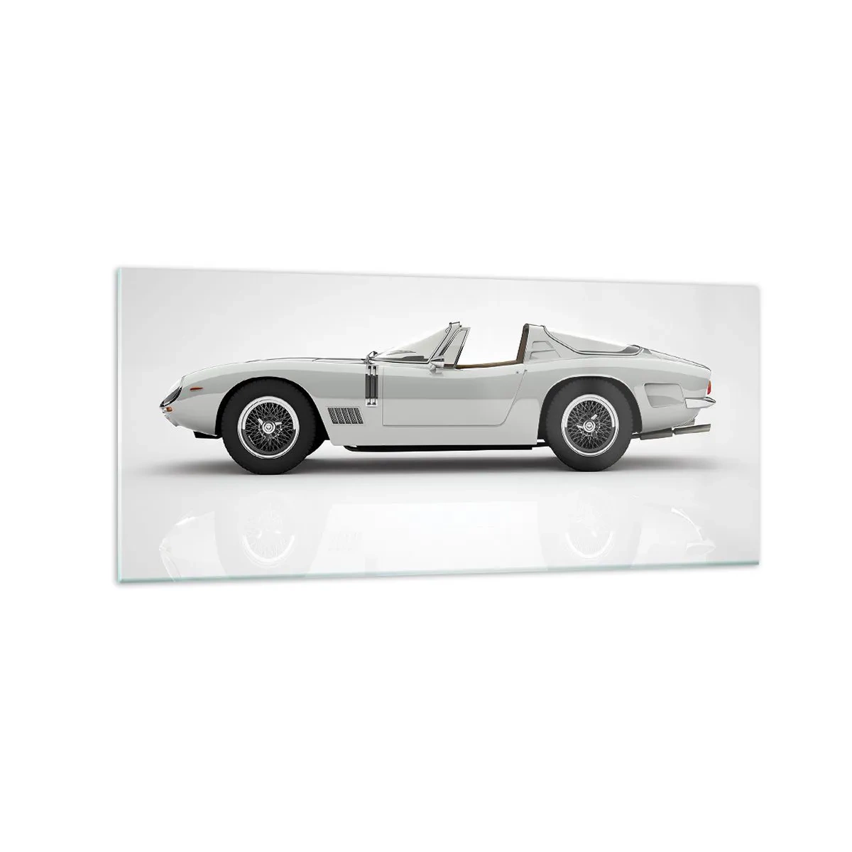 Billede på glas - Løftet om sjov - 120x50 cm