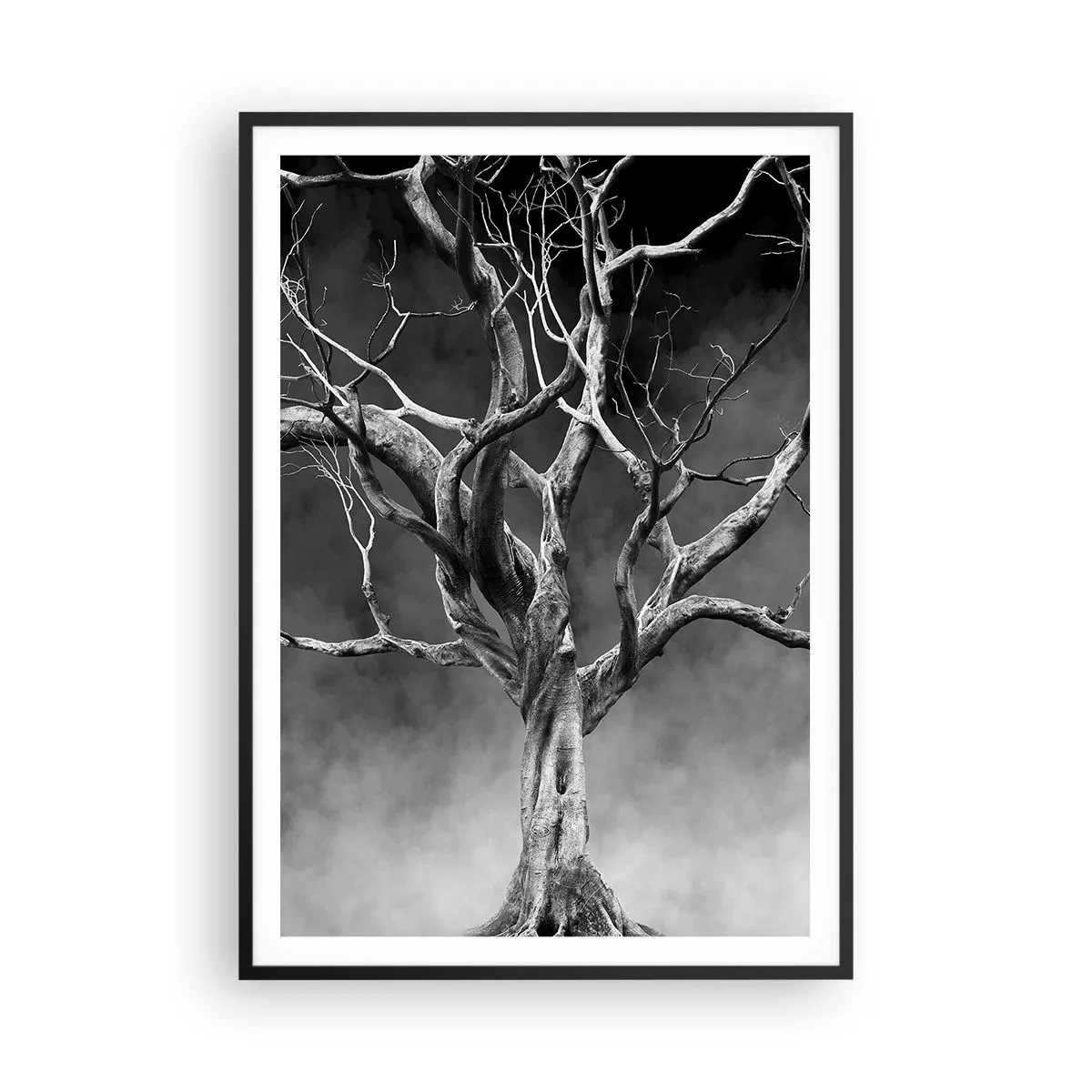 Plakat i sort ramme - Primær og hellig - 70x100 cm