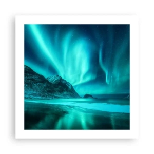 Plakat - Nordens vidundere - 50x50 cm