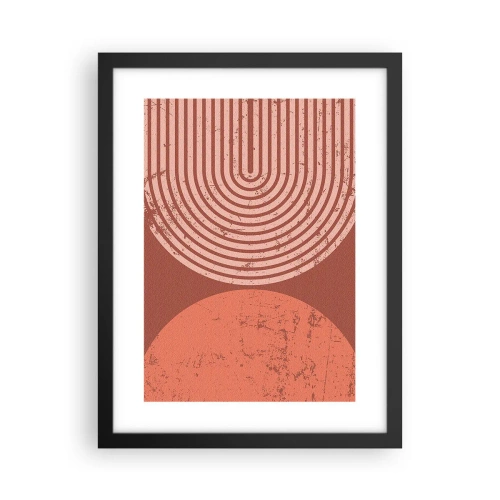 Plakat i sort ramme - Tæt forhold - 30x40 cm