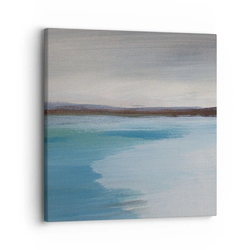 Lærredstryk - Billede på lærred - Horisontalt landskab - 30x30 cm