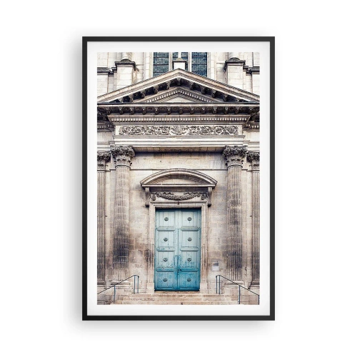 Plakat i sort ramme - Porten til åndens verden - 61x91 cm