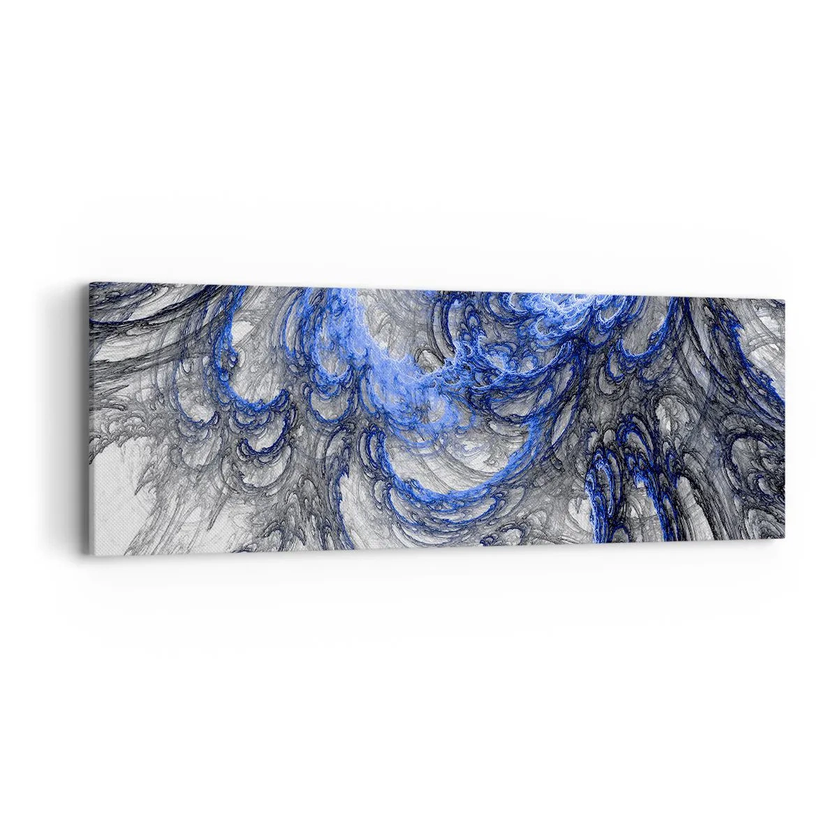 Lærredstryk - Billede på lærred - En bølges fødsel - 90x30 cm