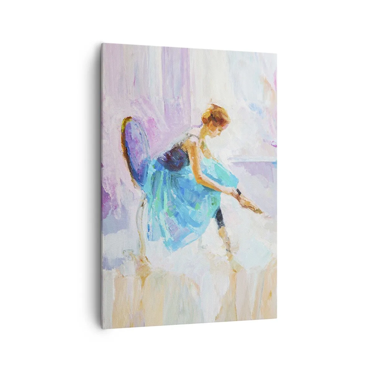 Lærredstryk - Billede på lærred - Ubeskrivelig ynde, subtil charme - 70x100 cm