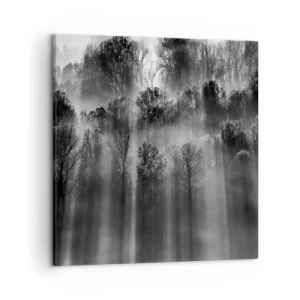 Lærredstryk - Billede på lærred - I stråler af lys - 50x50 cm