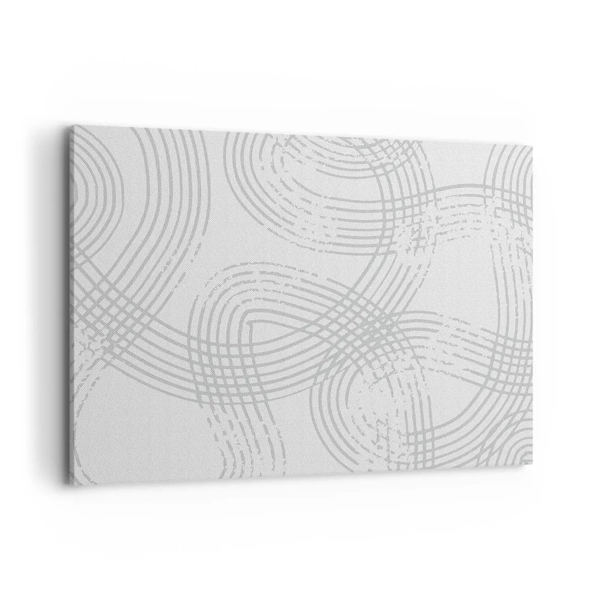 Lærredstryk - Billede på lærred - Der er ingen lige vej - 100x70 cm