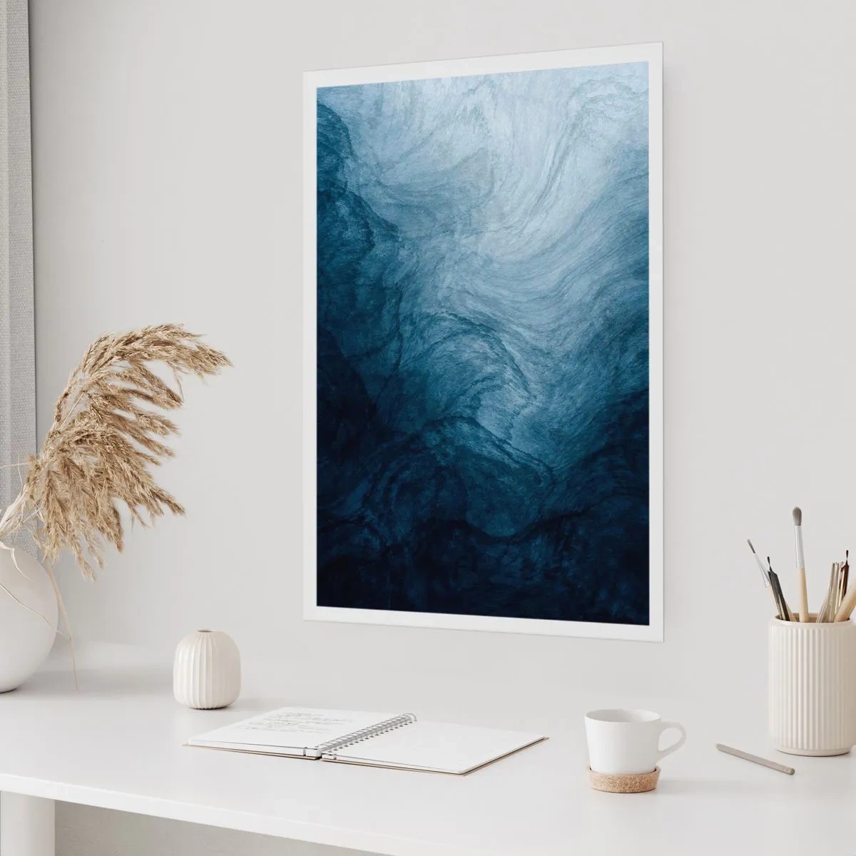 Plakat - Ind i dybet - 70x100 cm