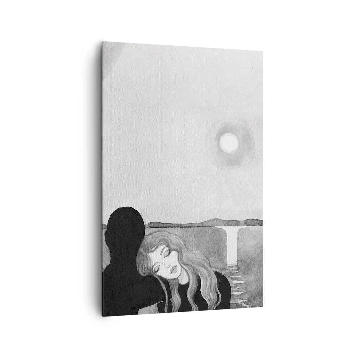 Lærredstryk - Billede på lærred - Altid et mysterium - 80x120 cm