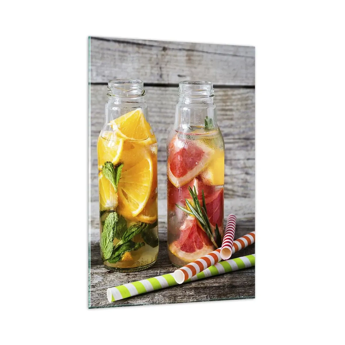 Billede på glas - Sund af natur - 80x120 cm