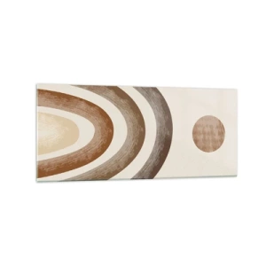 Billede på glas - I en galakse langt, langt væk - 120x50 cm