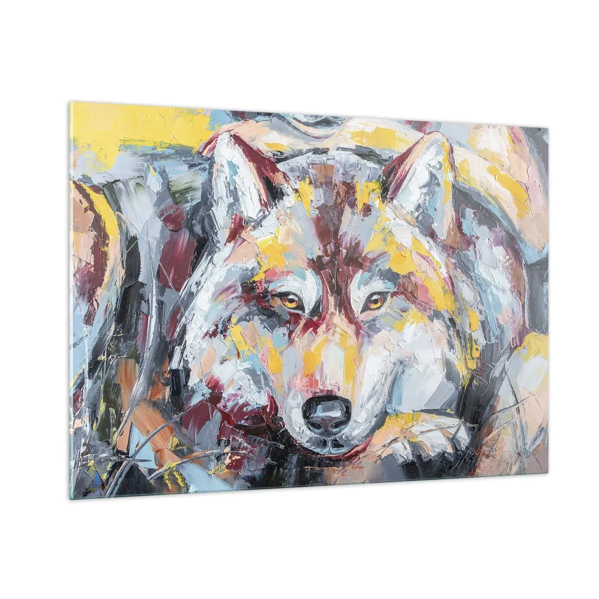 Billede på glas - Fred blandt kære - 100x70 cm