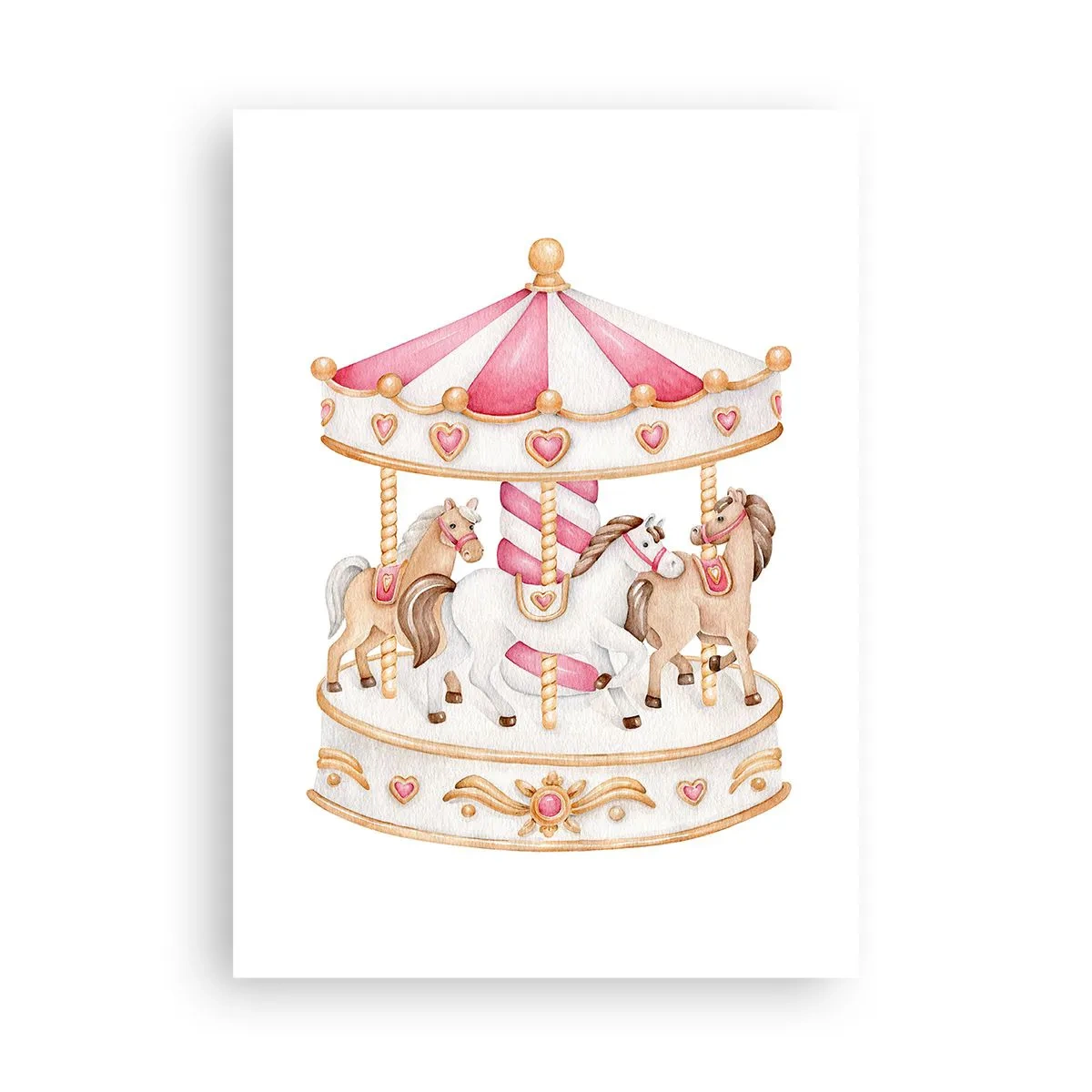 Plakat - Barndommens søde verden - 50x70 cm