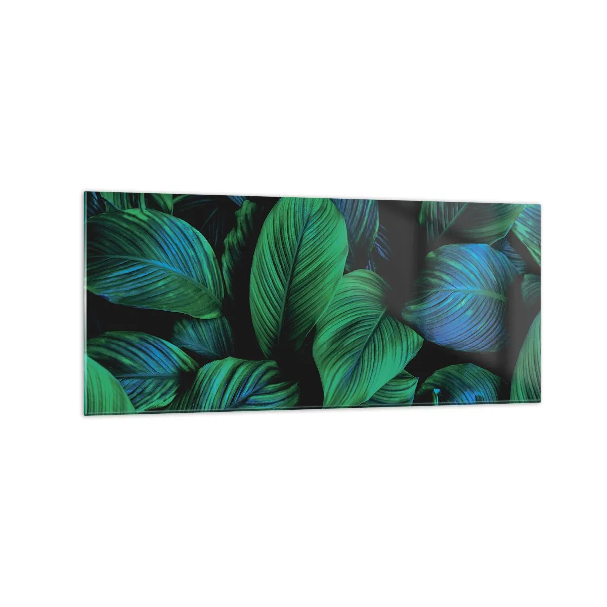 Billede på glas - I den grønne flok - 120x50 cm