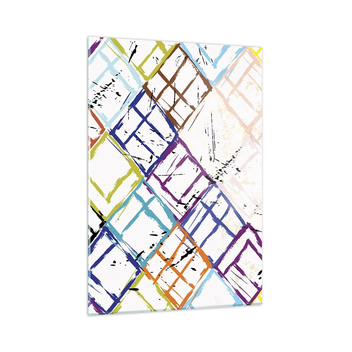 Billede på glas - Celler til udlejning - 50x70 cm