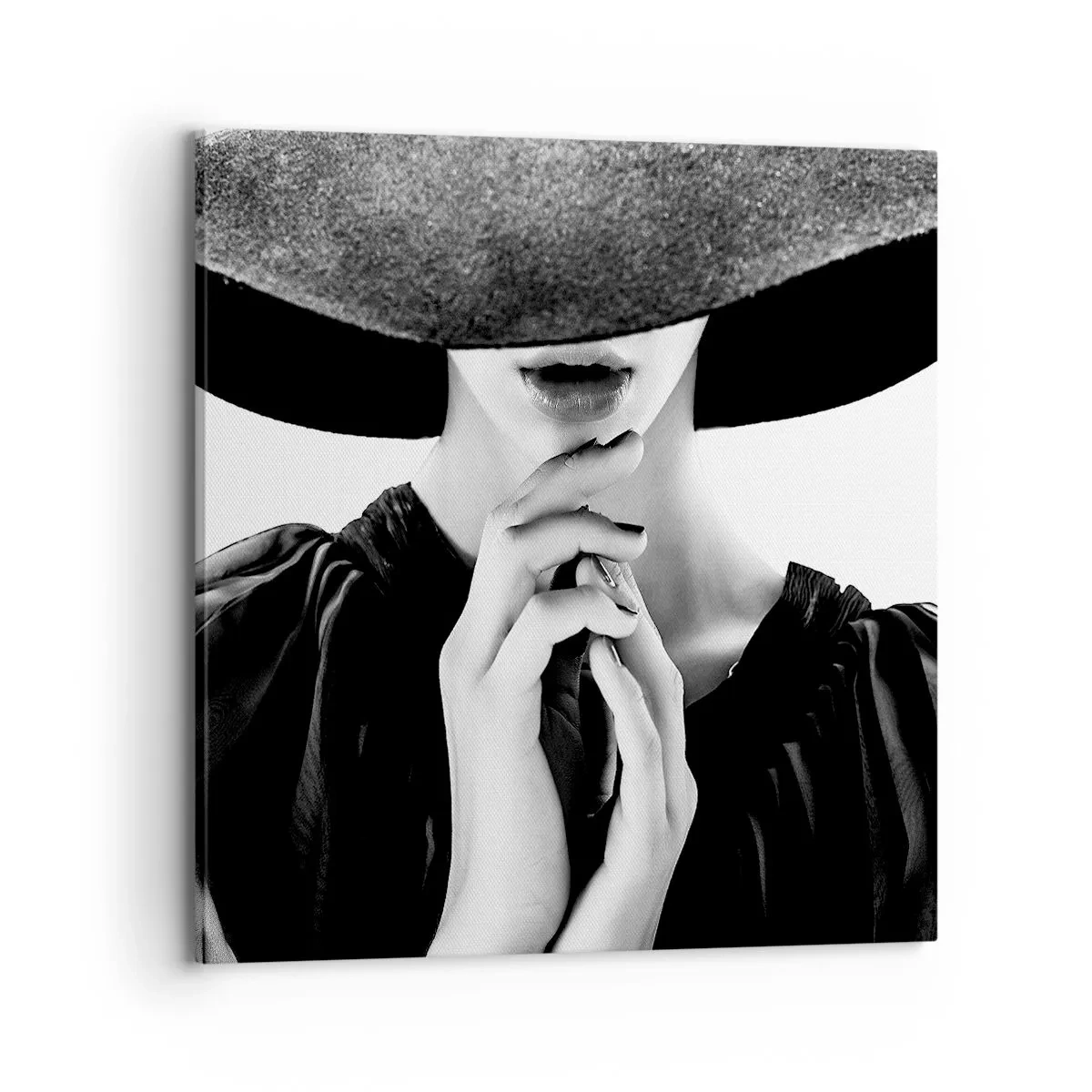 Lærredstryk - Billede på lærred - Usynlig skønhed - 70x70 cm