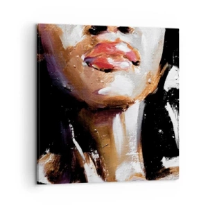 Lærredstryk - Billede på lærred - Stolthed uden fordomme - 60x60 cm