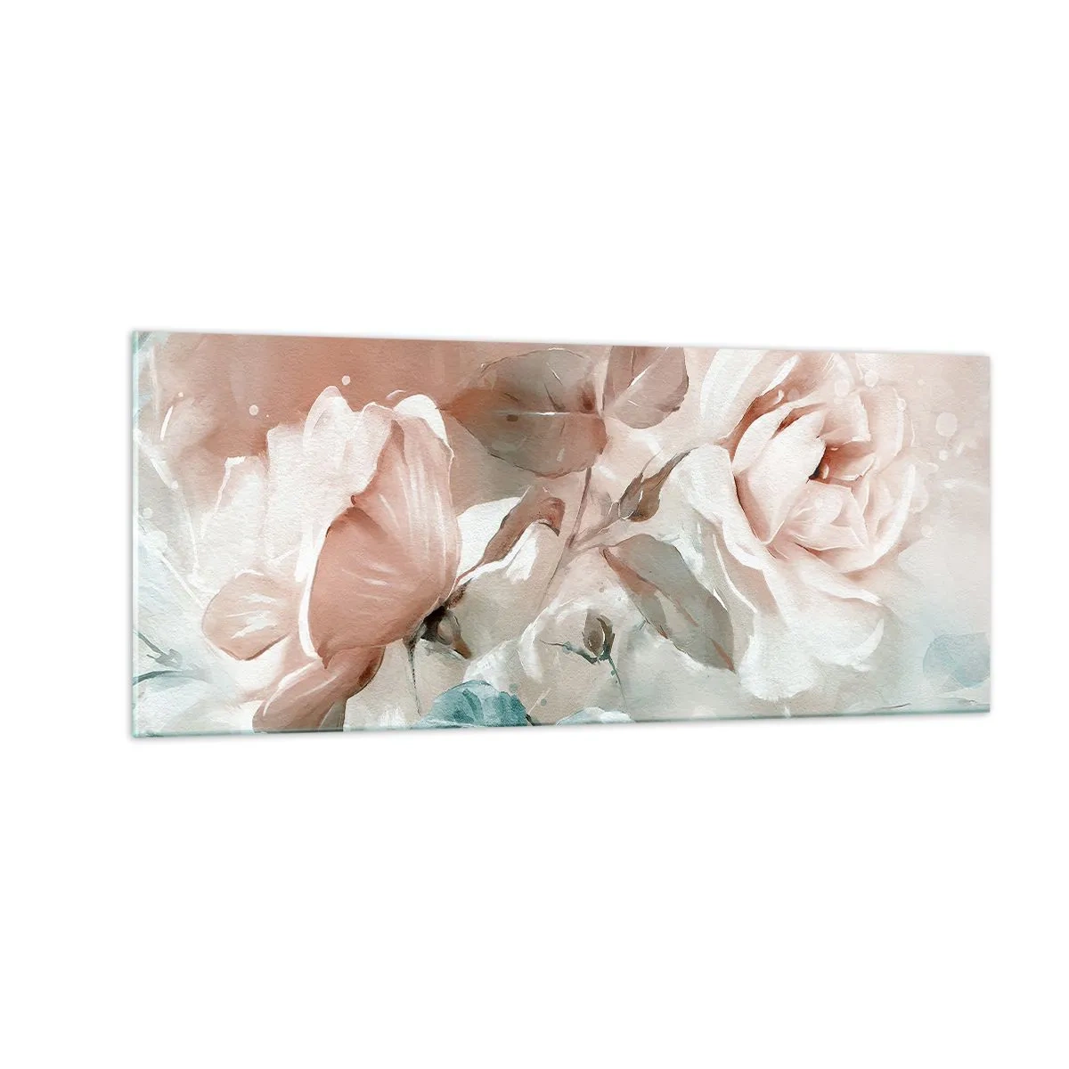 Billede på glas - Den romantiske ånd - 100x40 cm