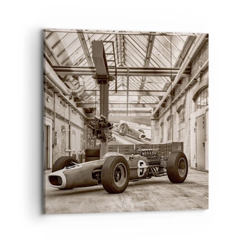 Lærredstryk - Billede på lærred - Vinderens hvile - 70x70 cm