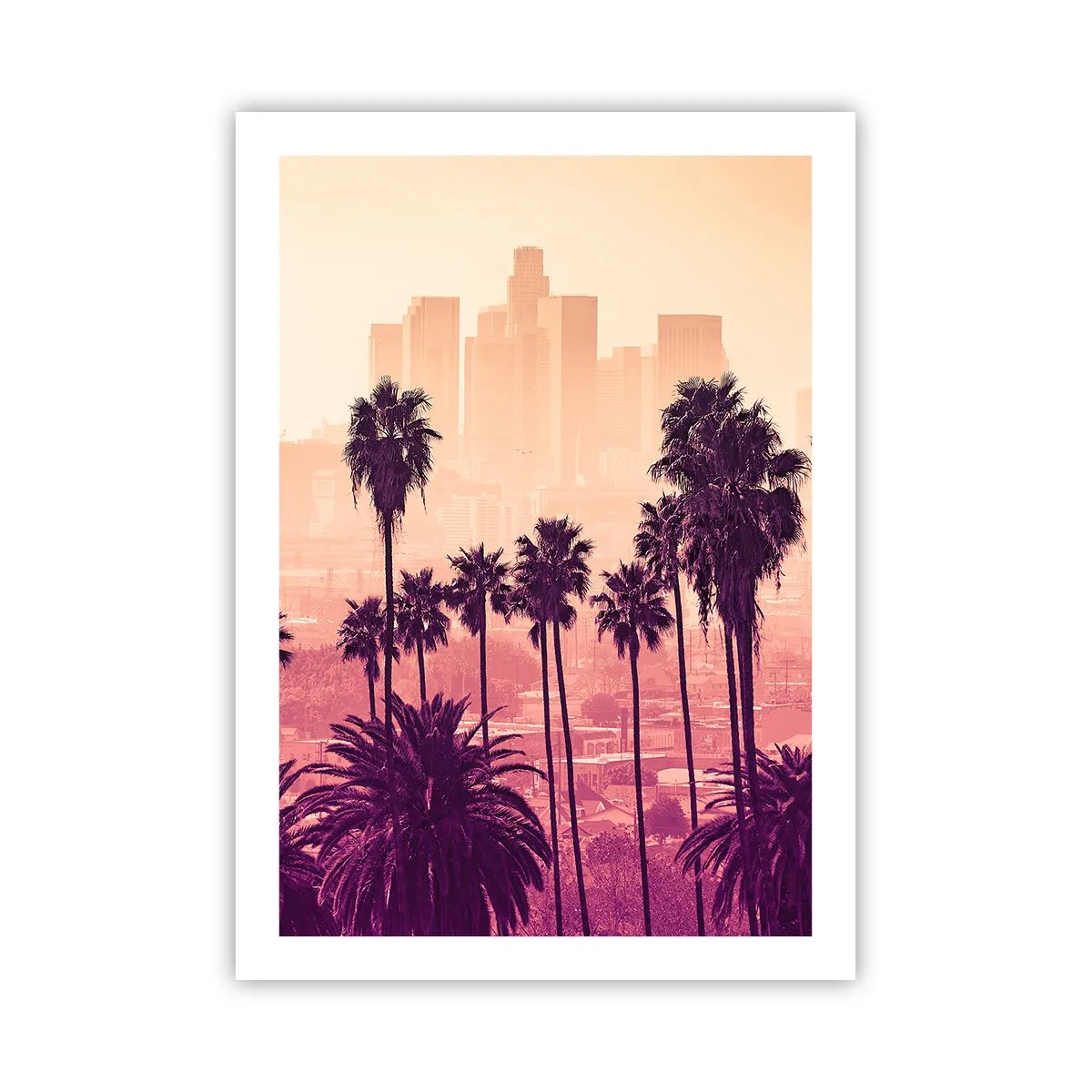 Plakat - Landskab i Californien - 50x70 cm