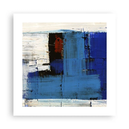 Plakat - Det blås hemmelighed - 40x40 cm
