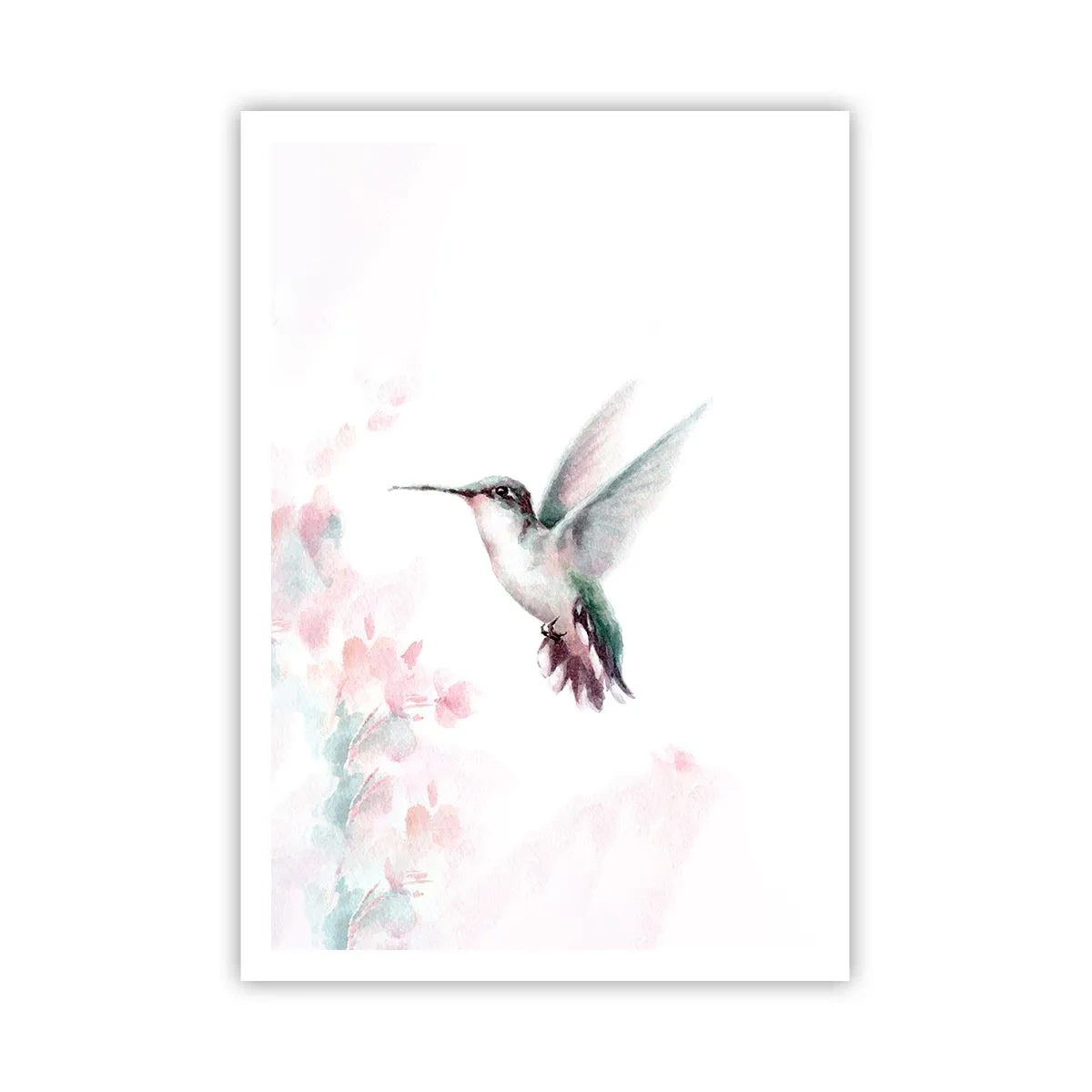 Plakat - Stoppet i flagren - 70x100 cm
