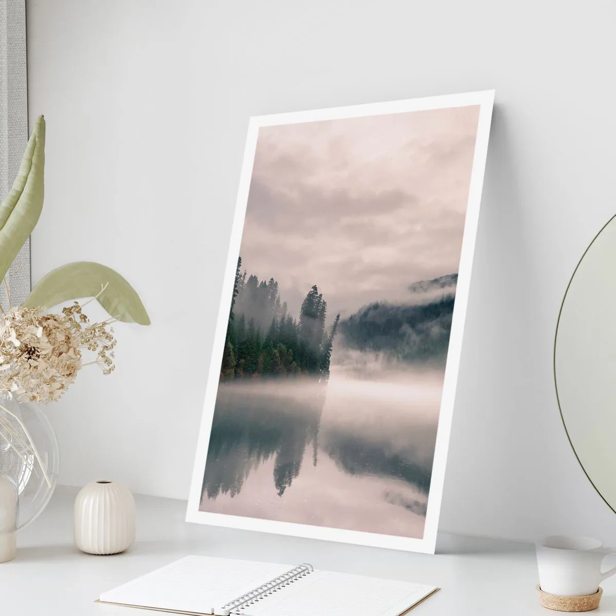 Plakat - I drømmen, i tågen - 70x100 cm