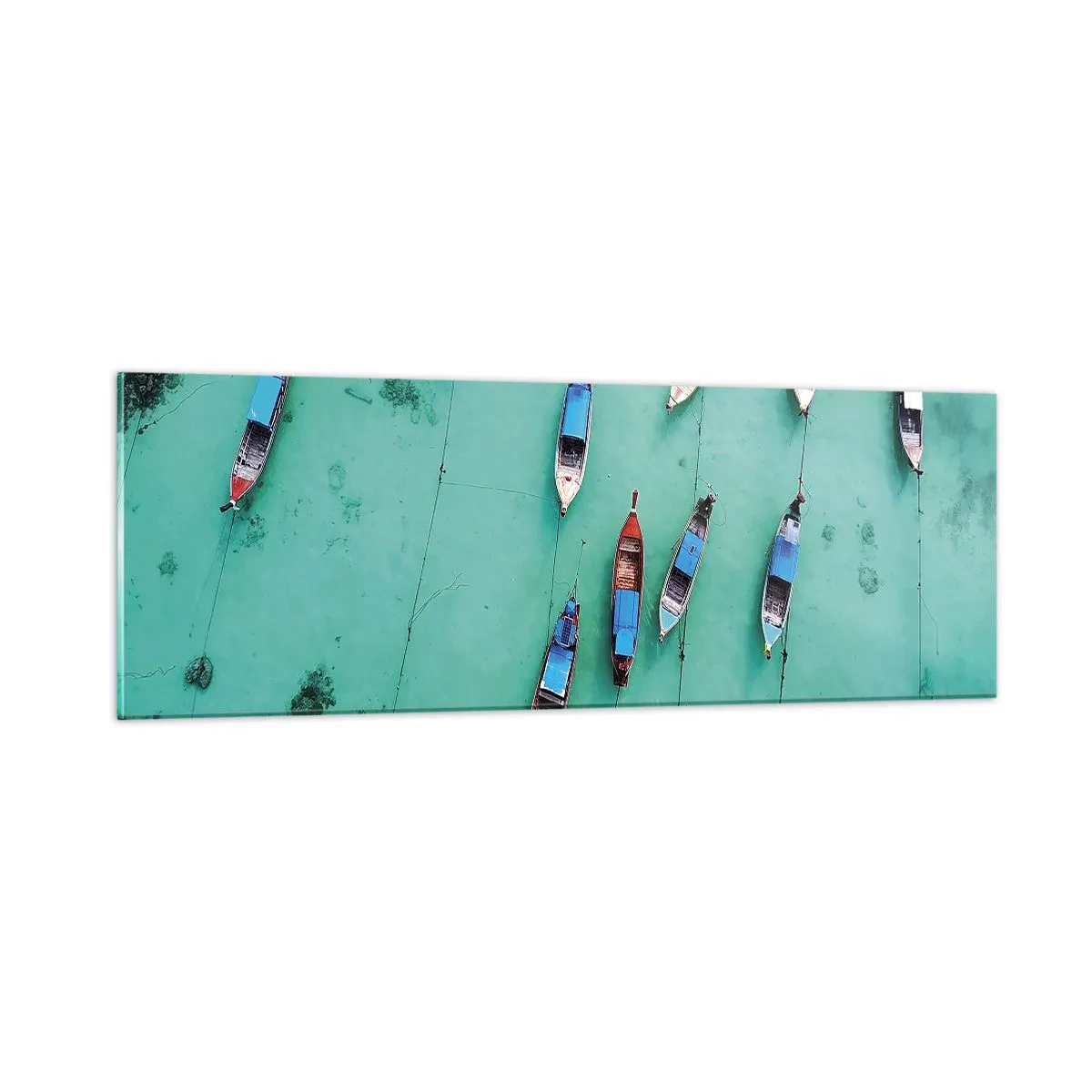 Billede på glas - I glædelig forventning - 90x30 cm