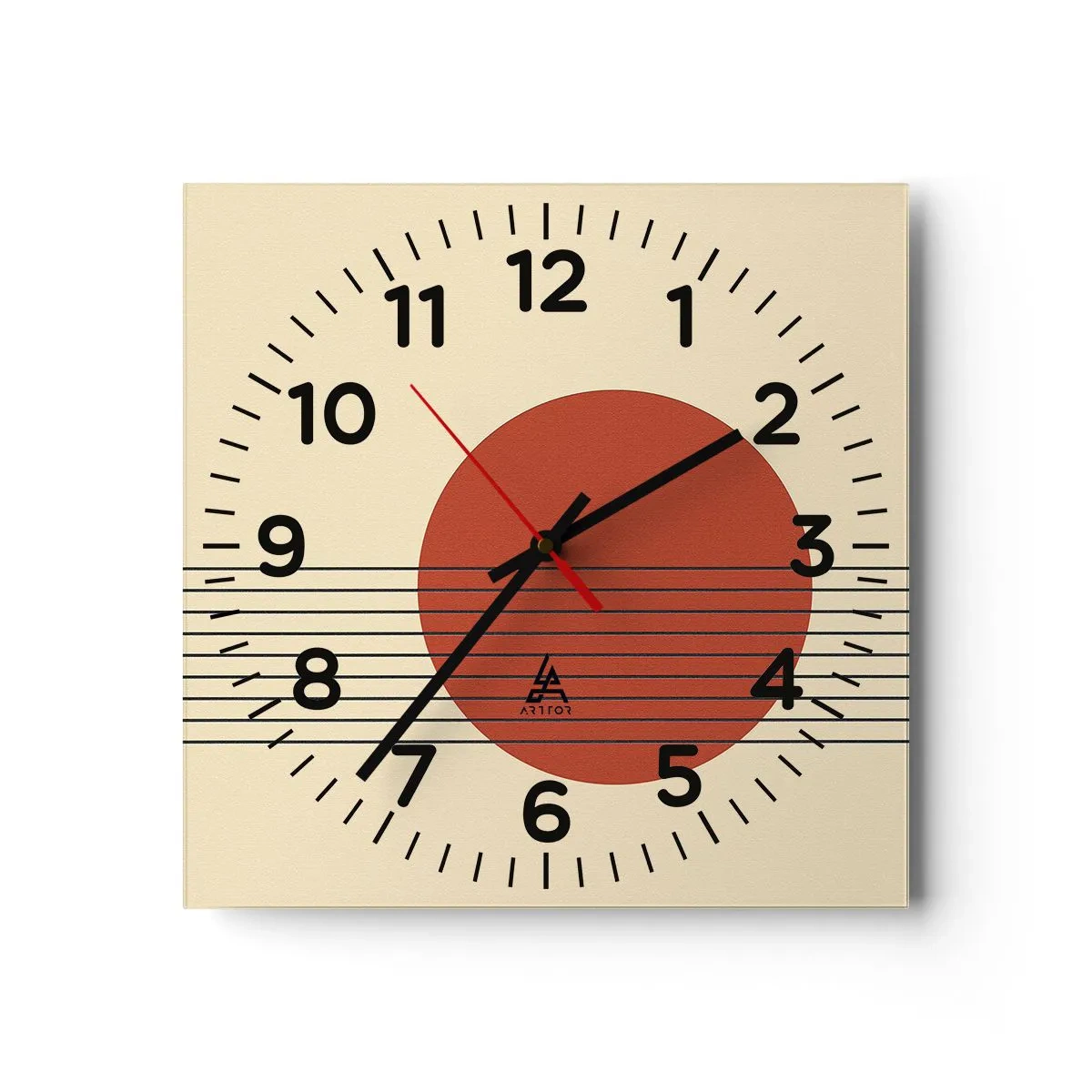 Vægur, Uret - Og så videre - 40x40 cm