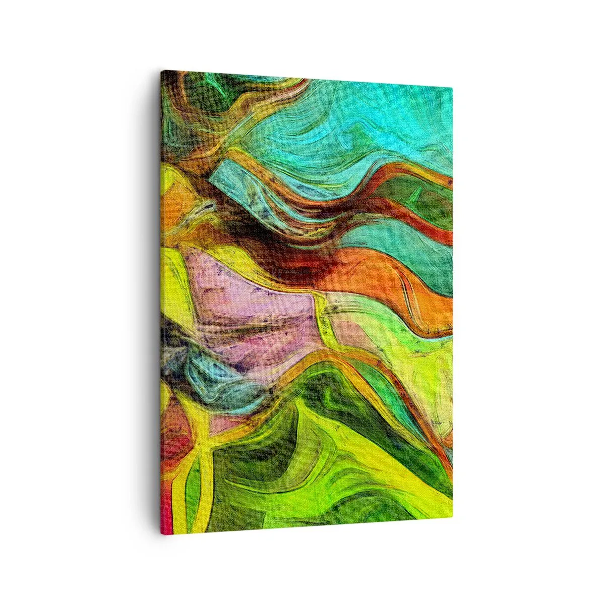 Lærredstryk - Billede på lærred - Bevægelse er liv - 50x70 cm