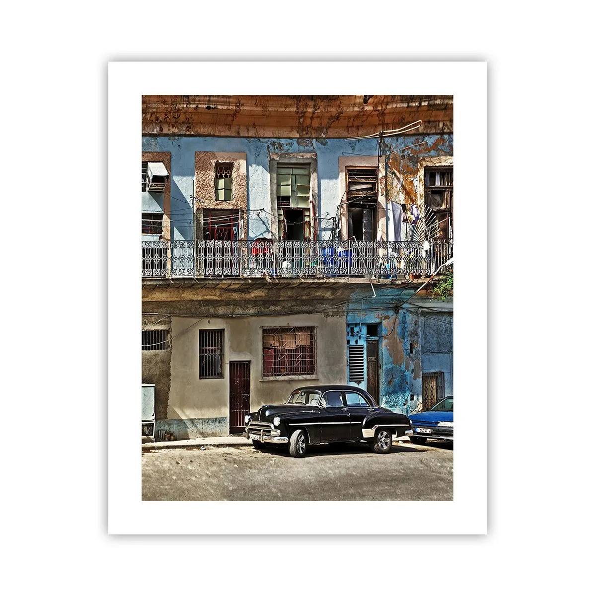 Plakat - Havana stemning - 40x50 cm