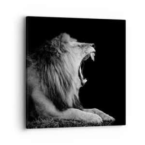 Lærredstryk - Billede på lærred - Uden tvivl - 40x40 cm