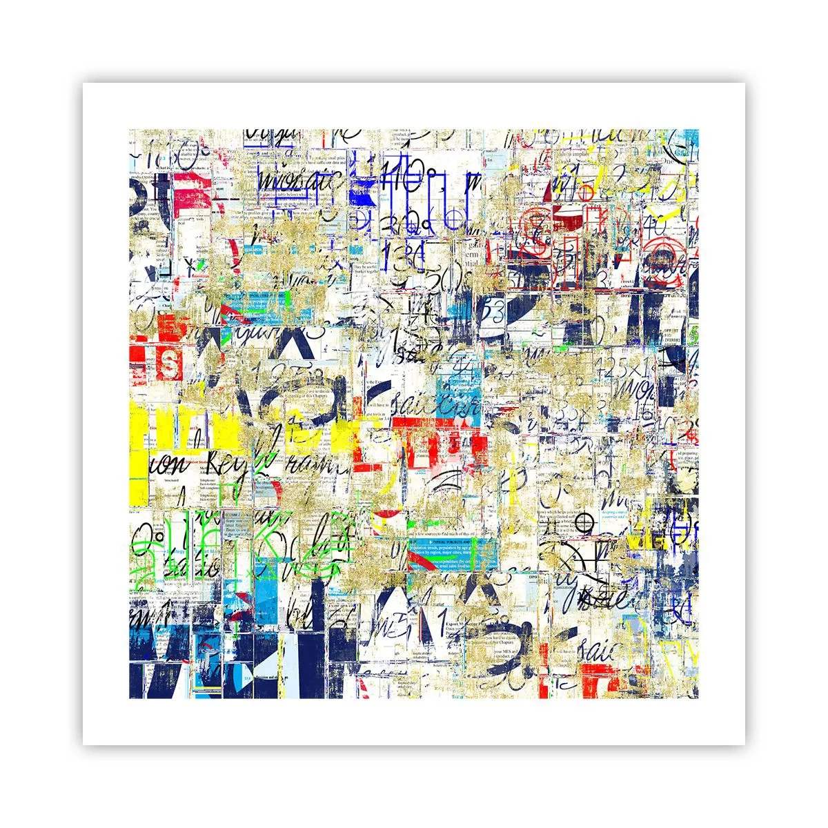 Plakat - Simpelthen en fryd for øjet - 50x50 cm