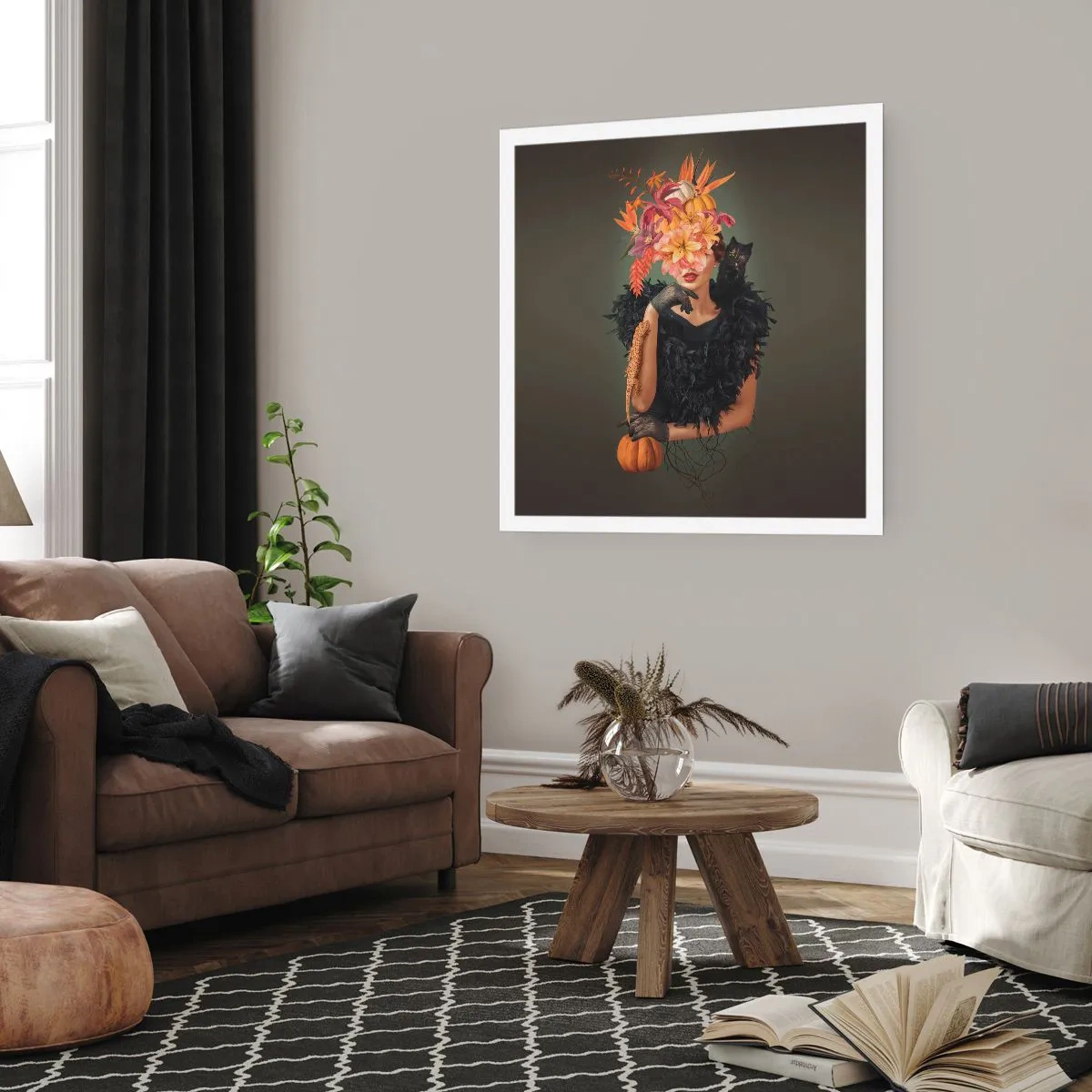 Plakat - Heksens fortryllelse - 40x40 cm