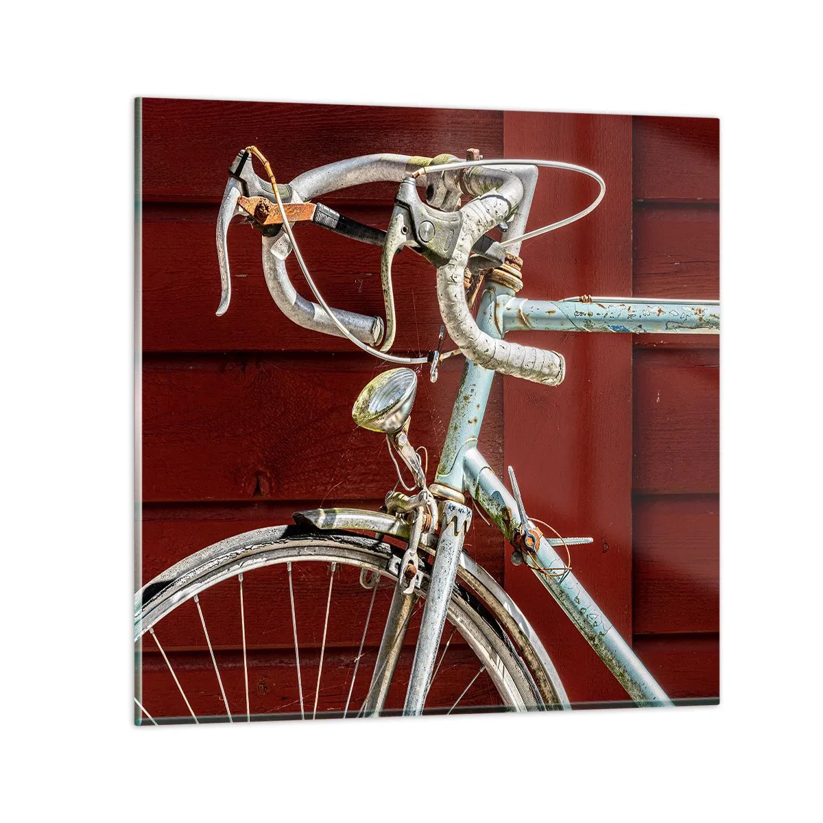 Billede på glas - Skabt til at sejre - 40x40 cm