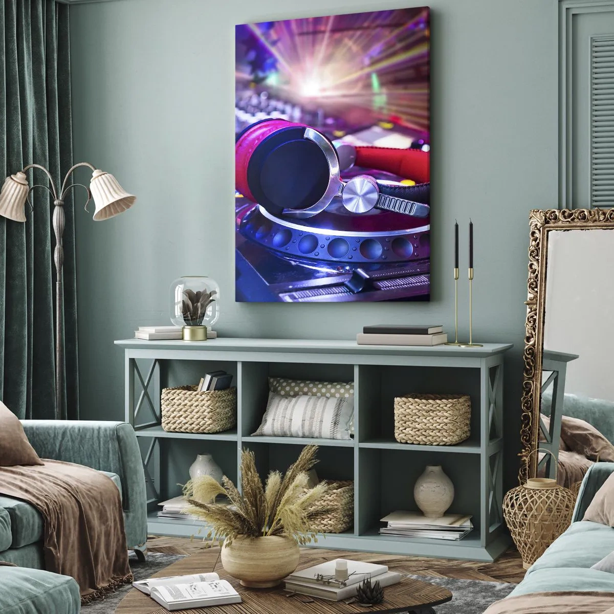 Lærredstryk - Billede på lærred - Det vil ske, det vil ske - 45x80 cm