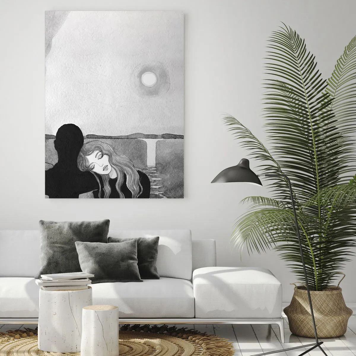 Billede på glas - Altid et mysterium - 50x70 cm