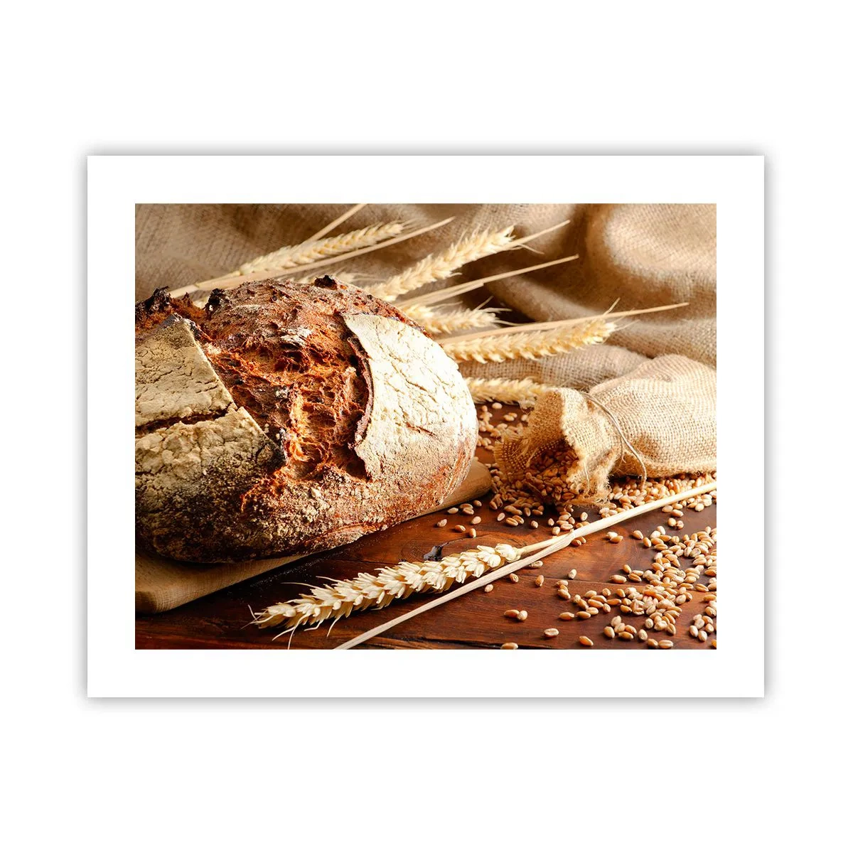 Plakat - Appetitlig, velduftende, sprød - 50x40 cm