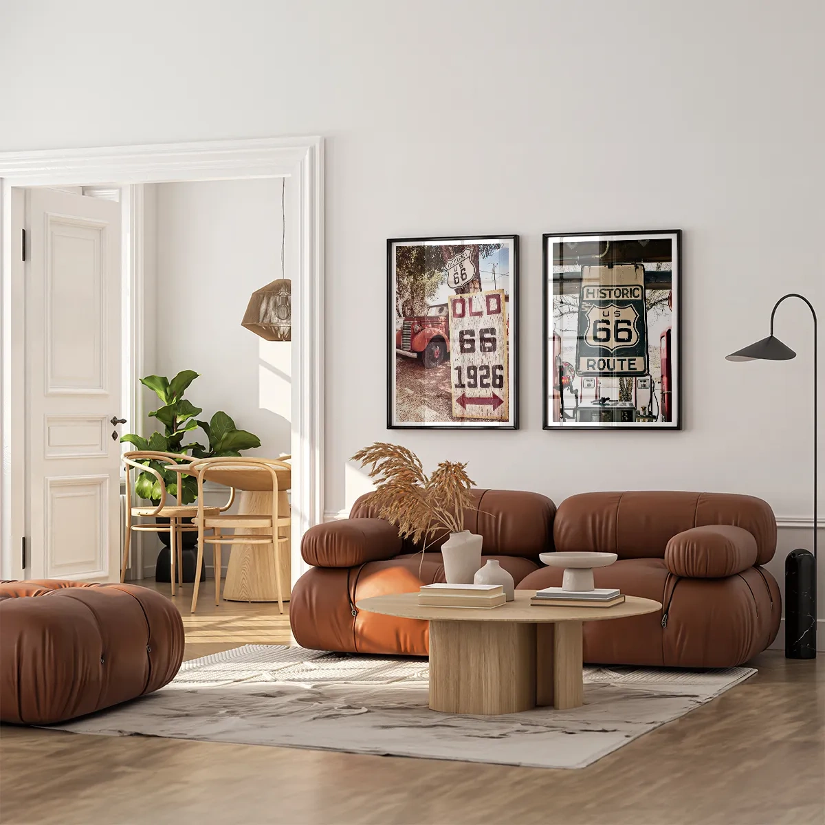 Route 66 - Inspiration til stuen