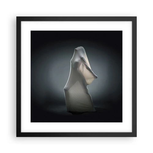 Plakat i sort ramme - Skjulte begær - 40x40 cm