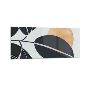 Billede på glas - En dag med varm sommer - 100x40 cm