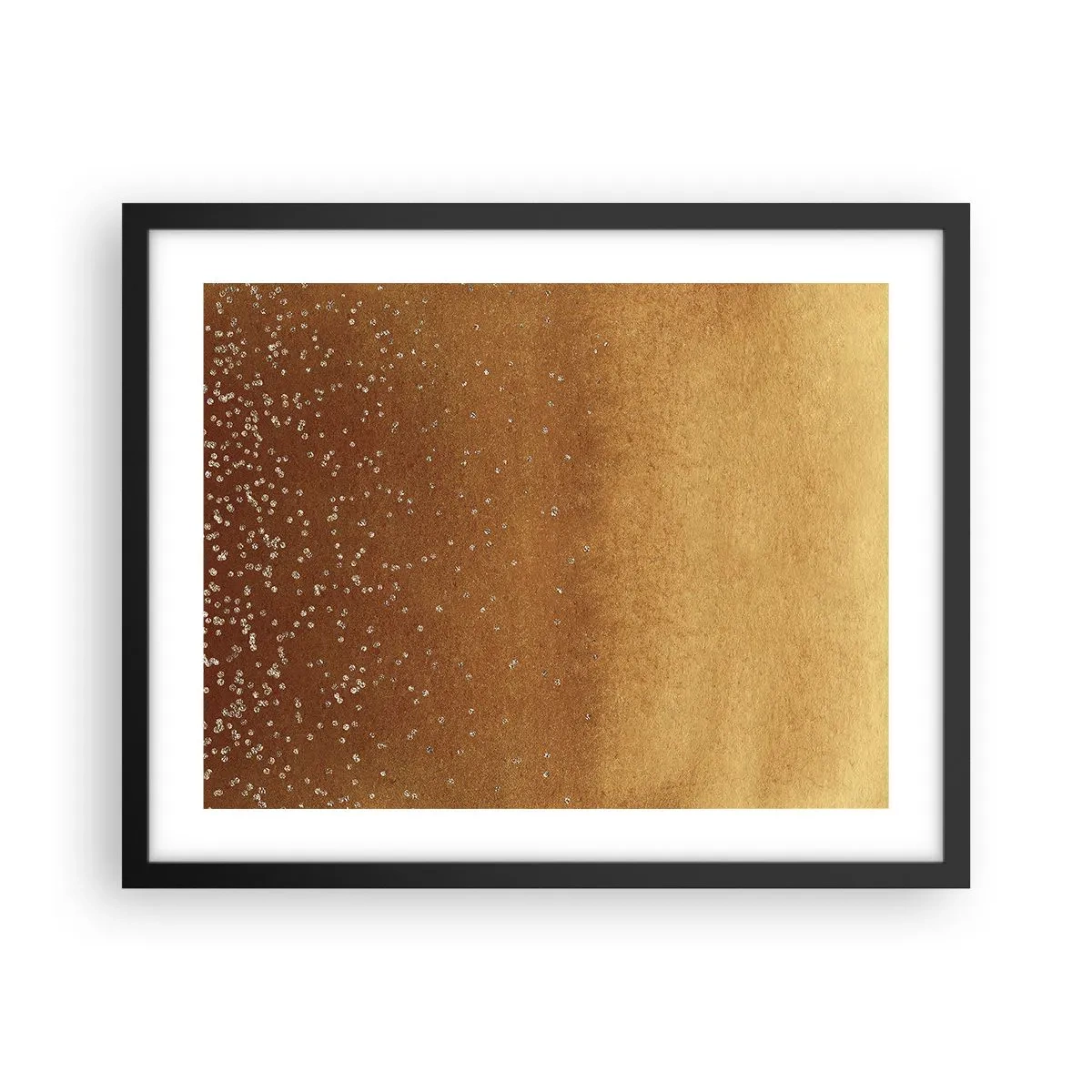 Plakat i sort ramme - Lysets fødsel - 50x40 cm