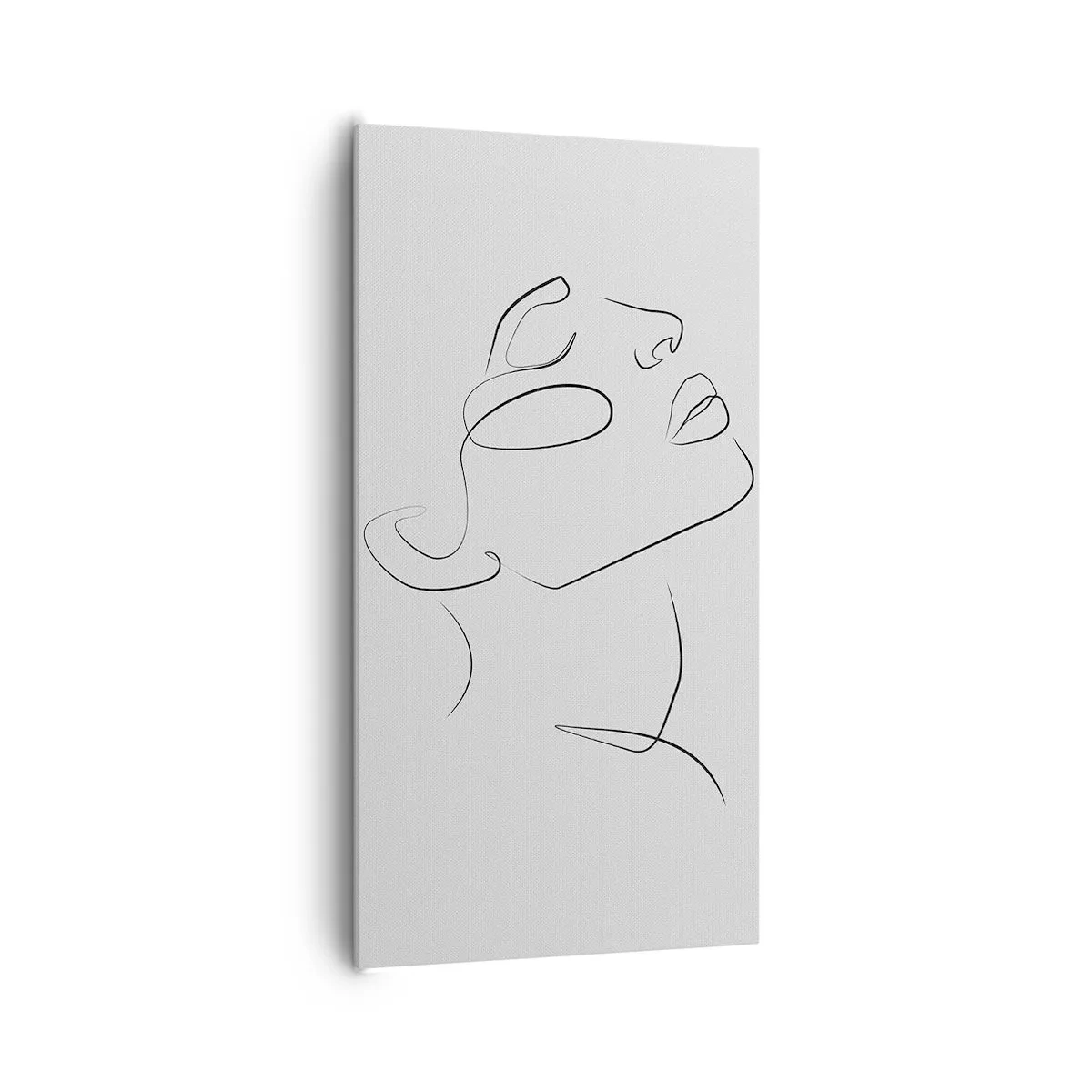 Lærredstryk - Billede på lærred - En drømmes slyngninger - 65x120 cm